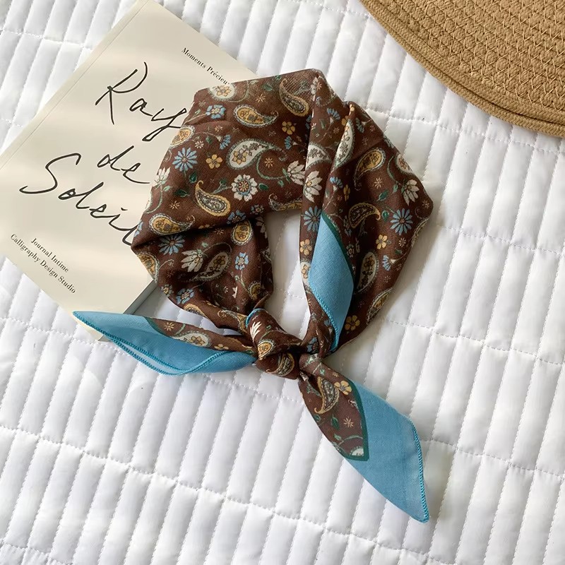 Bandana Cotton - Foulard en coton pour femmes, foulard