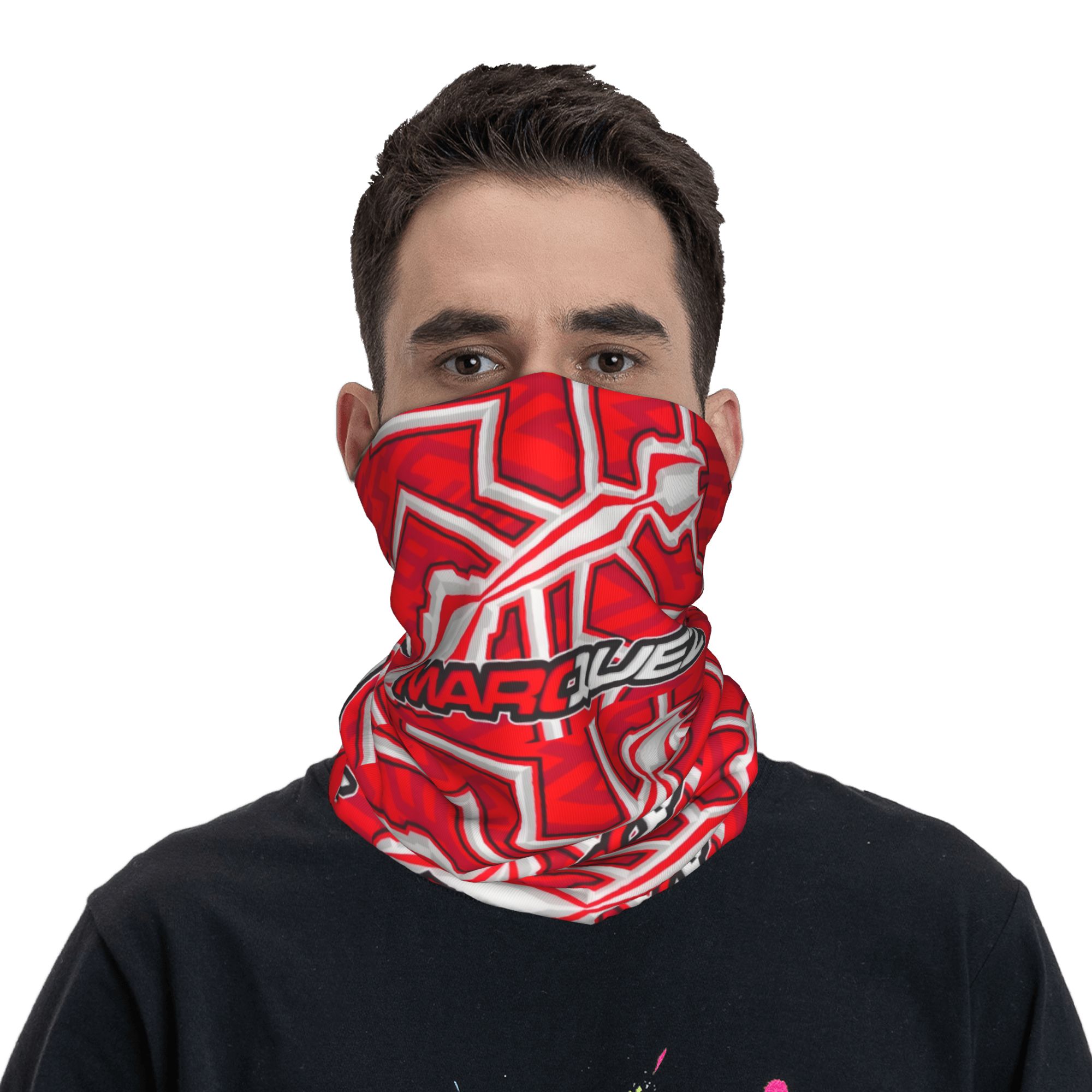 Neck Warmer Tube - Cache-cou bandana M-Marced Motor 93 personnalisé