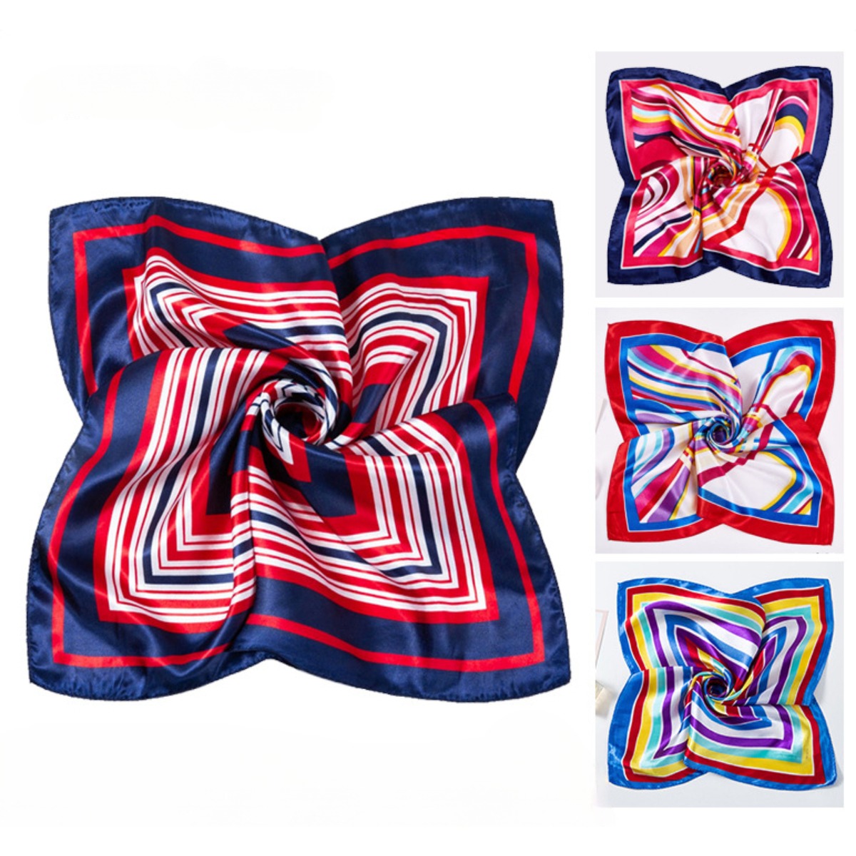 Écharpe carrée imprimée pour f - Scarf Silk Square avis et prix