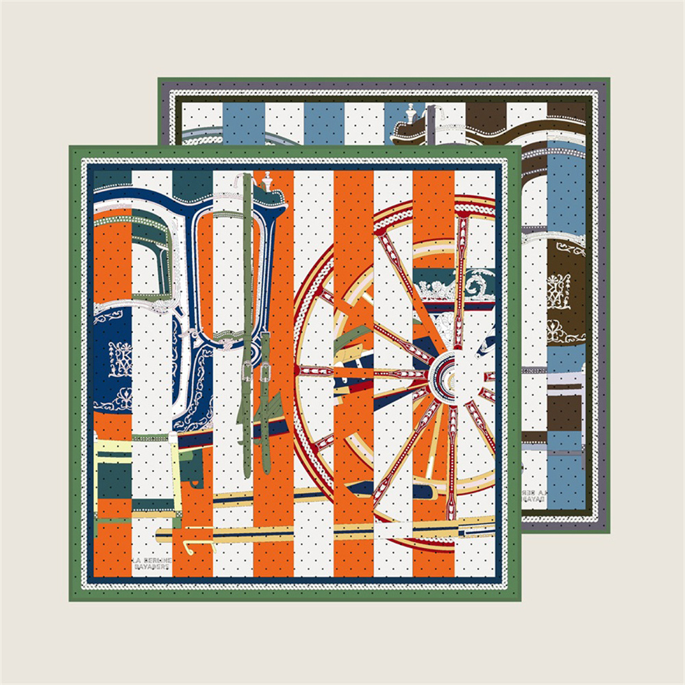POBING-Écharpe en sergé roulée - Scarf Silk Square avis et prix